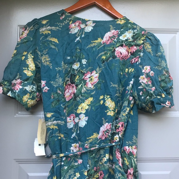 Ralph Lauren Floral Wrap Dress - Picture 2 of 9